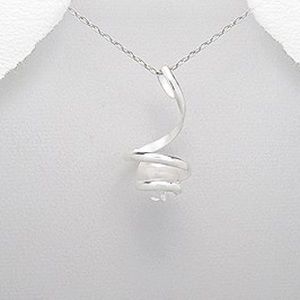 014 🆕 925 Silver Freshwater Pearl Necklace